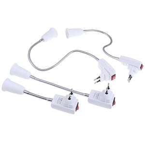 Bộ Chuyển Đổi Bộ Chuyển Đổi Ổ Cắm Bóng Đèn Bàn E27 Phích Cắm EU + Công Tắc - Product Image 5