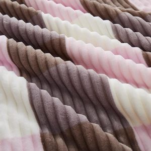 Manta de Lana del Fabricante, Tamaño Personalizado, Diseño a Cuadros, Jacquard Sólido, Gruesa, Súper Suave, de Franela, Felpa, Reversible, de Terciopelo - Product Image 2
