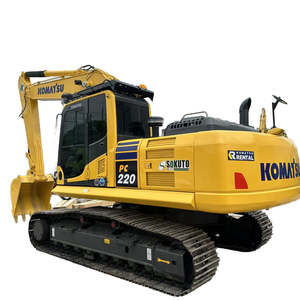 Excavatrice Komatsu PC220-8 d'occasion, 22 tonnes, hydraulique, sur chenilles, d'origine japonaise, Caterpillar, bon état, faible nombre d'heures, prix avantageux - Product Image 1