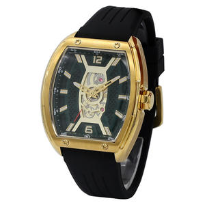 La fábrica de personalización de relojes con forma de barril suministra un nuevo tipo de reloj cuadrado multifuncional de alta gama para hombre, ideal para regalo. - Product Image 2