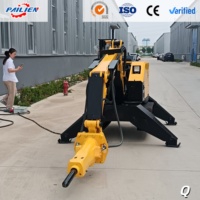 Robot de démolition multifonctionnel sur chenilles télécommandé pour la construction et le sauvetage, avec marteau hydraulique robuste pour la rupture de béton