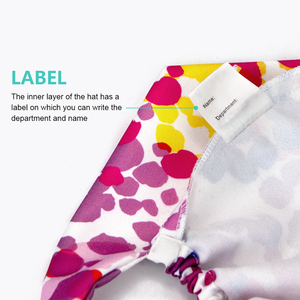 Gorro de algodón con estampado de dibujos animados para hombre y mujer, gorro de algodón con estampado de dibujos animados de calavera para trabajo en centro de mascotas - Product Image 3