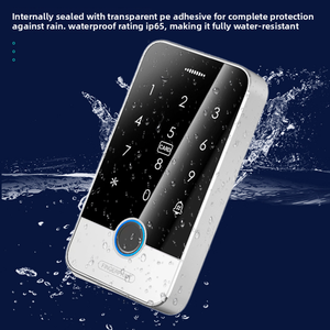 तुया स्मार्ट स्टैंडअलोन वाटरप्रूफ एक्सेस कंट्रोल लॉक ऐप फिंगरप्रिंट रैफिड टच कीपैड अनलॉक - Product Image 4