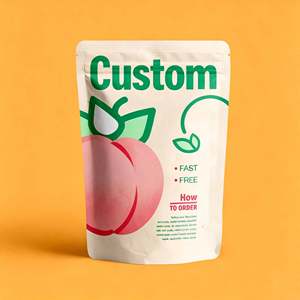 Source Project Printed Candy Gummy Mylar Ziplock Bags Smell Proof Stand up Pouch Food Packaging Resealable Matte Metallic - Product Image 1