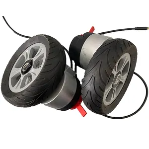इलेक्ट्रिक व्हीलचेयर मोटर ब्रशलेस डीसी व्हील गियर मोटर इलेक्ट्रिक फोल्डिंग व्हीलचेयर के लिए 10 इंच इलेक्ट्रोमैग्नेटिक ब्रेक डीसी मोटर