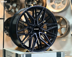 Jantes forgées EVOR 5x112 5x120 5x114.3 5x108 en alliage d'aluminium sur mesure pour voitures <span class=keywords><strong>4x4</strong></span>, camions tout-terrain et pick-up 18 19 20 21 22 23 24 25 26 - Product Image 3