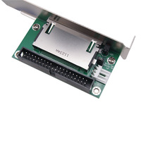 Carte adaptateur CF vers IDE 40 broches pour ordinateur de bureau IDE 3,5 pouces avec extension de déflecteur en ABS, marque OEM, en stock