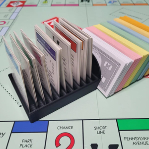 Tùy Chỉnh In Ấn Giấy Trong Nhà Giải Trí Gia Đình Vui Vẻ Bảng Trò Chơi Sang Trọng Monopoli Trò Chơi Hội Đồng Quản Trị Nhà Sản Xuất Với Thẻ Tín Dụng - Product Image 4