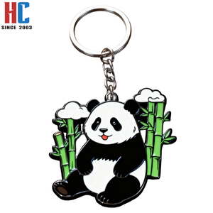 Porte-clés porte-bonheur <span class=keywords><strong>Cheval</strong></span> 2026 en métal émaillé plaqué or, personnalisé en usine, 23 ans d'expérience, cadeaux d'entreprise, Nouvel An Chinois - Product Image 4