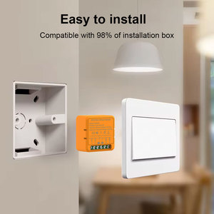 Interruptor Inteligente WiFi Tasmota Blue de 3 Canales, Compatible con <span class=keywords><strong>Google</strong></span> <span class=keywords><strong>Home</strong></span> y <span class=keywords><strong>Alexa</strong></span> - Product Image 5