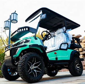 Custom Color 48V <b>72V</b> Lithium <b>Battery</b> High Power 4000W 6 Seater Golf Cart 30-50Km/h Beach Resort Community Hotel 48V <b>72V</b> Lithium - Product Image 1