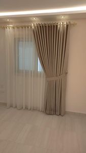 Voilage plissé américain haut de gamme sur mesure pour projet de rénovation de villa (vente en gros) - Product Image 2