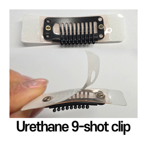 Clip de uretano de 9 puntas (cinta de doble cara) para peluca, peine de sujeción fuerte para instalación de extensiones - Product Image 2