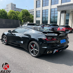 Новый стиль <span class=keywords><strong>C8</strong></span> Z06 Стиль Бампер <span class=keywords><strong>C8</strong></span> Комплект кузова автомобиля задний бампер для Chevrolet Corvette BodyKit - Product Image 6