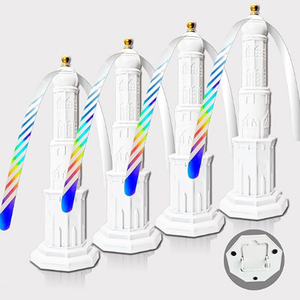Bán Buôn Ngoài Trời Trái Cây Bay Fan USB Có Thể Sạc Lại Pin Mềm PVC Điện Bay Không Thấm Fan Cho Ngoài Trời BBQ - Product Image 3