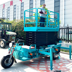 Miễn phí vận chuyển 6M-18M xe máy xe Scissor Lift điện ba bánh Nâng Nền tảng thang máy nhỏ đám mây thang thủy lực di động - Product Image 5