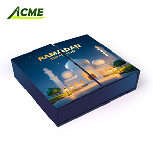 Wholesale Luxury <strong>Custom</strong> Large Empty <strong>30</strong> Calendrier De L'avent Double Open Door Gifts Box Calendar Advent Boxes for Eid Ramadan - Product Image 1