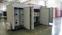 Poste de transformateur compact préfabriqué extérieur en conteneur 10 kV 630 kVA-2500 kVA pour la distribution d'énergie industrielle