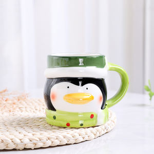 Дешевая оптовая продажа, керамическая кружка для кофе и чая 11 унций с сублимационным цветом внутри, рождественские подарки - Product Image 5