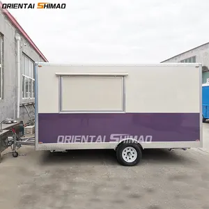 Diskon besar desain baru Oriental Shimao truk makanan trailer churros cart untuk dijual