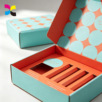 Boîte rigide personnalisée avec insert en papier, papier recyclable écologique, impression offset CMYK, laminage mat, boîte d'emballage cadeau de luxe