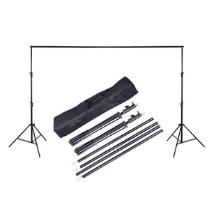 2x3m Photographic Equipment Video Film Shooting Live Stream Studio Photography Backdrop Stand Background Support Stand Holder