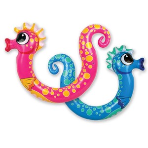 Galleggiante Gonfiabile a Forma di Cavalluccio Marino in PVC per Bambini, per Feste Estive in <span class=keywords><strong>Piscina</strong></span> - Product Image 4
