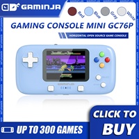 Console de Jeu Portable Éducative pour Enfants, Modèle Rétro Classique 300-en-1 GC76P avec Écran Couleur, Directement du Fabricant