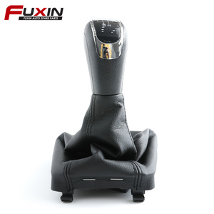 Coperchio cuffia manuale vites topuzu pomello del cambio per <span class=keywords><strong>Skoda</strong></span> Superb II (08-12) / <span class=keywords><strong>Yeti</strong></span> (09-12) pomello cambio auto - Product Image 1