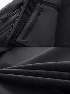 Oem chiến thuật áo khoác với Windproof Mens <span class=keywords><strong>softshell</strong></span> Áo khoác tùy chỉnh in nhanh khô vải cộng với kích thước áo khoác thể thao cho nam giới - Product Image 6