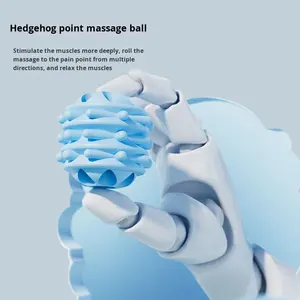 عصا تدليك بأسنان ذئب مزدوجة لليوغا واللياقة البدنية واسترخاء عضلات الساق موديل XY-001 - Product Image 2