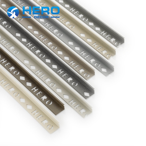 Tôi Hình Dạng Giá Bán Buôn Màu Sắc Tùy Chỉnh Màu Đen Mờ 15Mmtile Cạnh Trim Anh Hùng Kim Loại Thẳng Gạch Hoàn Thiện Nhôm Hồ Sơ - Product Image 6