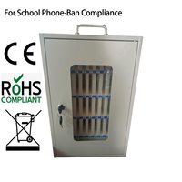 Casier de rangement pour téléphones portables en gros pour salle de classe, 48, 46, 38, 36, 32 emplacements, avec serrure à combinaison en acier, pour plusieurs appareils