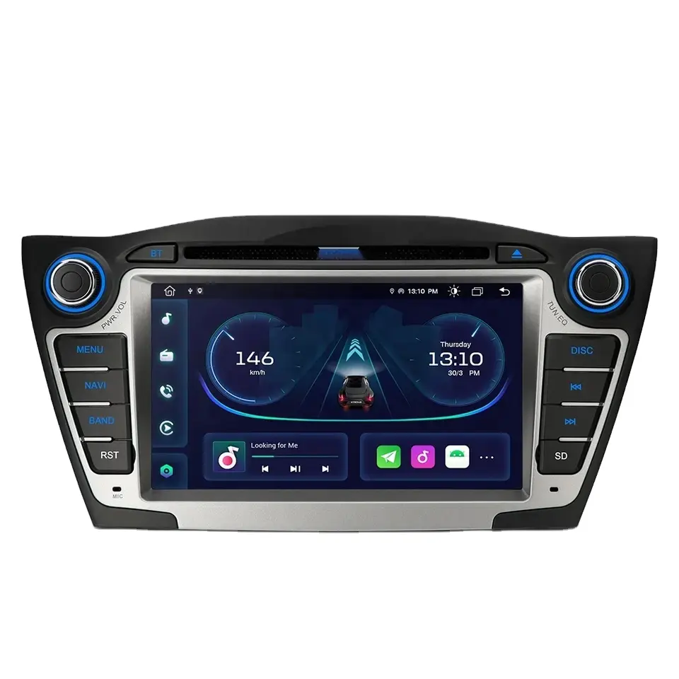 7 polegadas Android Car DVD Player para Hyundai IX35 Tucson 09-15 DSP vídeo Áudio Estéreo GPS de Navegação Rádio WIFI