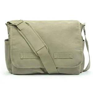 Classic Messenger Bag - Vintage Canvas Shoulder Bag für All-Purpose Use
