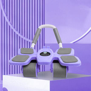 Baru empat roda otomatis Rebound otot perut artefak latihan rumah Flip pelangsing perut latihan - Product Image 5