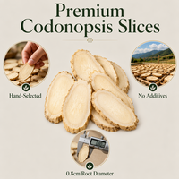 Tranches de Codonopsis blanches sans soufre de qualité alimentaire 678, qualité pharmaceutique, Dang Shen coupé séché au soleil, ingrédient de cuisine à base de plantes JINGKO