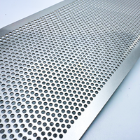 Plaques perforées en acier inoxydable 304 de 2 mm d'épaisseur, motifs variés personnalisés, pour la décoration