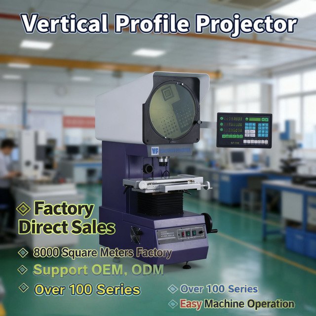 Smart Laser Measuring Profile Projector