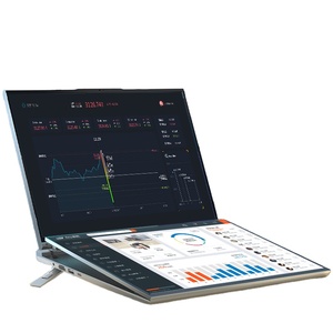 Original 16 pulgadas + 16 pulgadas dos pantallas 32GB <span class=keywords><strong>RAM</strong></span> Win11 Intel i7 1260P 12th Generation Dual Touch Screen Office Laptop - Product Image 3