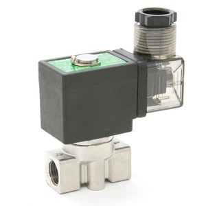 Válvula Solenoide Hoyan SPU-04 4Bar SUS304 1/8in 1/4in DC AC para Agua, Gas, Aire, Aceite y Combustible con Conector - Product Image 2