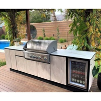 Barbecue de jardin amovible et réglable en hauteur en alliage d'aluminium de haute qualité pour l'extérieur, idéal pour les fêtes et la cuisine domestique (OEM)