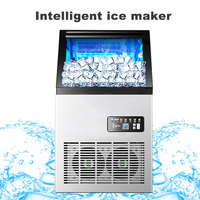 Machine à glace automatique industrielle électrique commerciale Portable à bas prix pour usage domestique et professionnel, marque privée