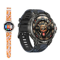 Reloj Inteligente KC89 44-49mm IP68 con GPS para Mujer, Deportes al Aire Libre, Monitoreo de Salud, Frecuencia Cardíaca, Responder Llamadas, para Android e IOS