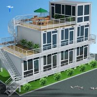 Maison en Kit moderne pour cabine, placard et cabine, Conteneur