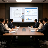 Tableau blanc interactif BOLAN 55-98 pouces 4K UHD 10 points multi-touch, écran tactile Android/Windows, processeur Intel Core I3/I5/I7, garantie 1 an