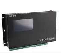 SY-418-B2 Screen Touch Musical Controller DMXにSPI AC100V- 240V 8チャンネルDMX512 Programmable Digital Led Controller