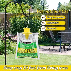 Tốt Nhất Bán Dùng Một Lần Ngoài Trời Treo Túi Lớn <span class=keywords><strong>Fly</strong></span> Trap Cho Bắt Ruồi Và Trái Cây Ruồi - Product Image 2