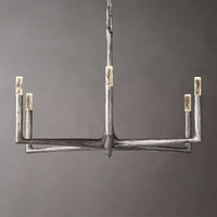 Lustre Rond Thaddeus RHOEM pour Villa, Salon, Escalier – Éclairage Décoratif pour la Maison