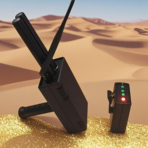 جهاز كشف الذهب ثلاثي الأبعاد طويل المدى AKS PLUS مع حزام ناقل 10 بوصات، حساسية عالية، تصنيف IP67، مدى 15-20 متر، أسود (الشاشة غير مشمولة) - Product Image 6